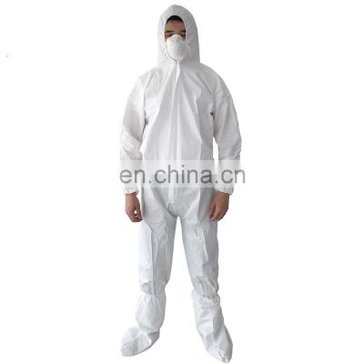 Chemical Food Industry Painting Type 5 6 Disposable Microporous Coveralls