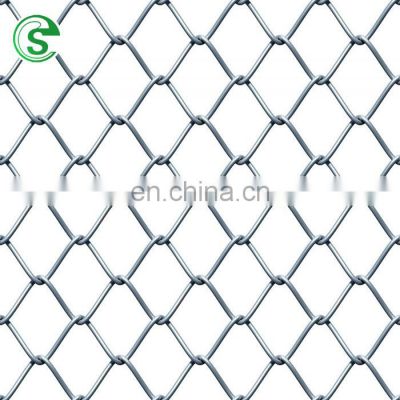 Galvanized used chain link zoo mesh fence for sale