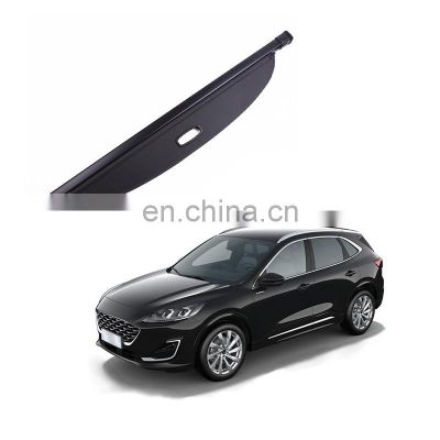 Cargo Cover Black Cargo Security Shield Luggage Shade Rear Trunk Cover For Ford Kuga 2013-2021