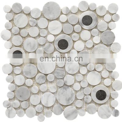 Hotel project  tile Stone mosaic  for swimmning pool  wall decoration mosaic
