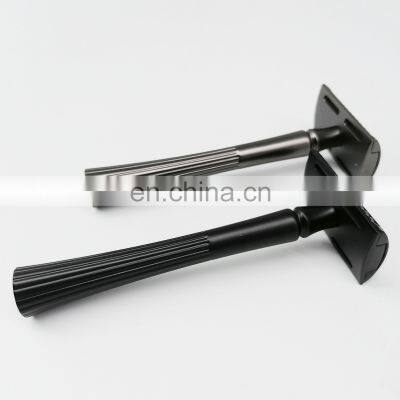 Good quality Mens Straight Metal Stainless Steel Women Double Edge Shaving Safety Razor