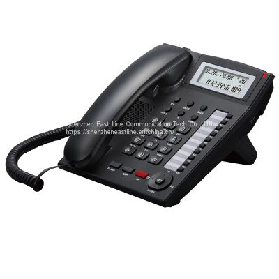 Corded Landline Phones for Home/Office Desk Corded Telephone with Display and Adjustable Volume Support Music on Hold Speakerphone