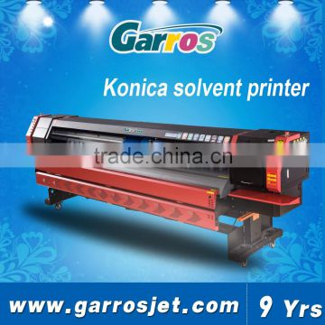 Garros Newest Fast Delivery Konica Head Outdoor Solvent Printer