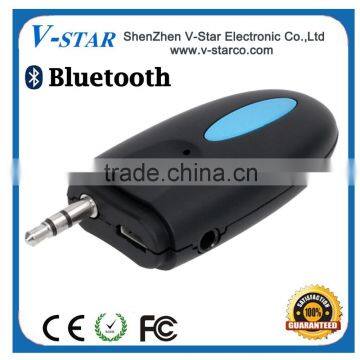 Wireless 3.5mm Bluetooth USB Adapter for Car Stereo, Support A2DP Stereo Profile