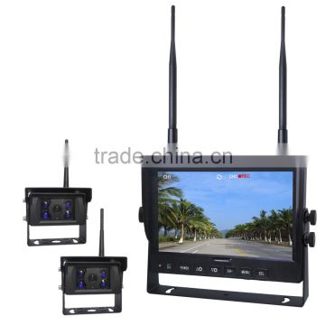 DC10V to 32V Waterproof Truck Reverse Camera With IR and Audio for 7inch Wireless Monitor Reveiver
