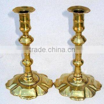 Brass Candlesticks Brass Candle Holders Brass Polished Finish 125