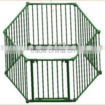 Hexagonal Foldable Playpen with Handles