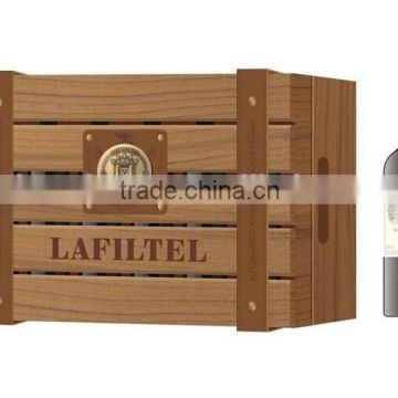 2014 high quality customized wine box