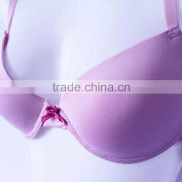 New Trend Heath Protection Solid Color Underwired Girls Underwear Bra New Design