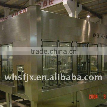 Rinsing filling sealing machine from Zhangjiagang
