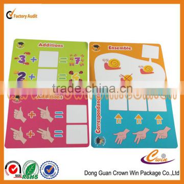 Hot sale Children's toys art paper card from Dong Guan
