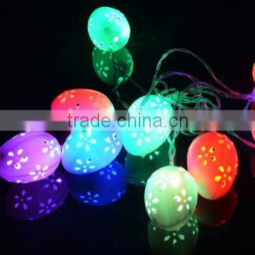 lamps battery powered easter colorful eggs church easter decor or home design