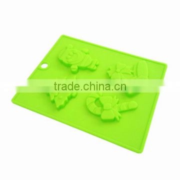Chrismas Promotion Silicone Chocolate Mould Chocolate Tray