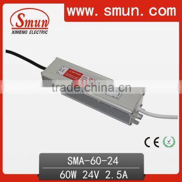 60W 24V LED Driver Constant Current Power Supply SMA-60-24