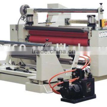 KL--- 1300 leather clothing plastic laminating and slitting machine