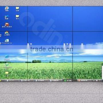 With Imported original Korea Samsung DID panel 55" tiled video wall with super narrow seamless bezel