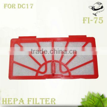 hepa filter for vacuum cleaner (FI-75)