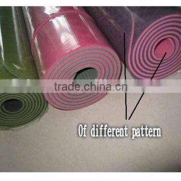 TPE Exercise Mat With Two Tone Colors