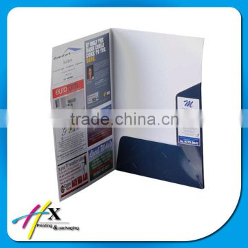 company introduction promotional paper flyer advertising paper brochures manufactured in guangzhou