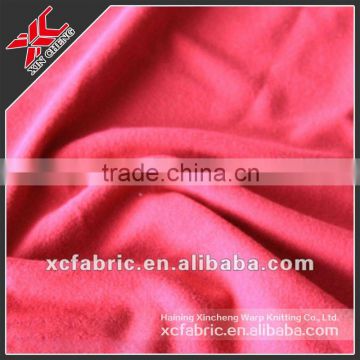 Super soft polyester velboa fabric for garments