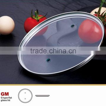 American SGS New G type tempered glass cover for soup pot