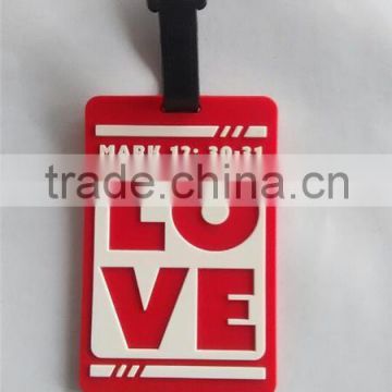 Cheapest Price Top Quality Logo Printed Soft cool luggage tags with lovely design