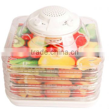 square and flat food dehydrator