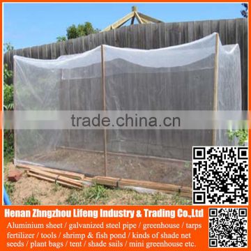 Top selling 20/30/40/50 mesh hdpe plastic agriculture greenhouse vegetable and fruit anti-insect net , nylon insect net