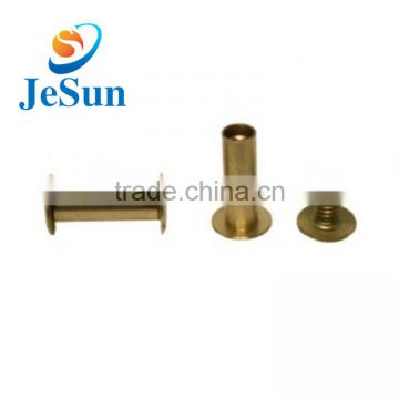 China custom good quality brass screws