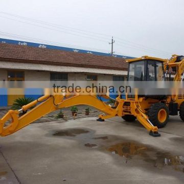 China new type loader backhoe with lowe price