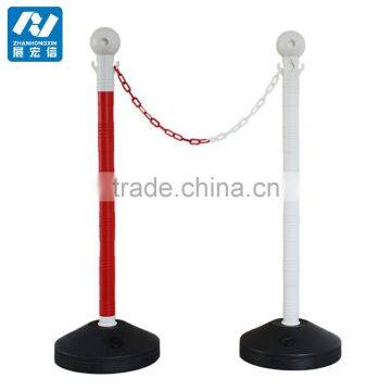 High Quality White plastic stanchion