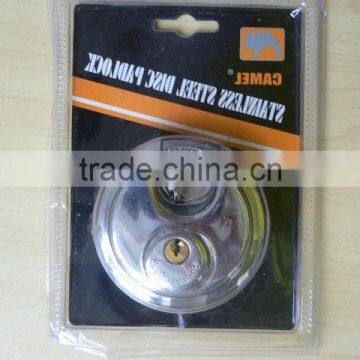 Stainless steel Disc padlock