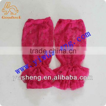 Wholesale soft pink child leg warmer