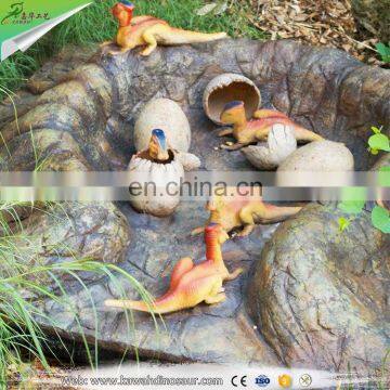 KAWAH Kids Amusement Park Attractive Dinosaur Hatching From Egg