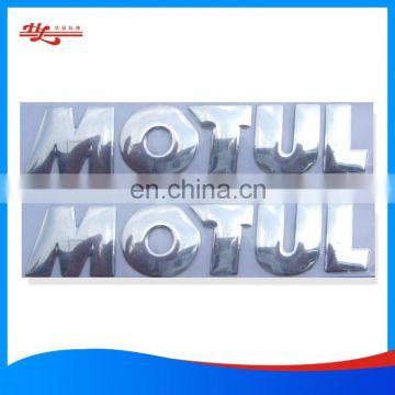 Bubble free hot style oem glossy pvc bumper sticker for car