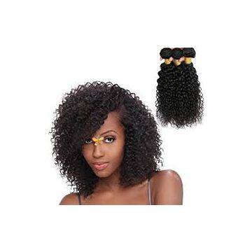 Visibly Bold Jerry Curl Indian Curly Human Hair Indian 10inch Silky Straight