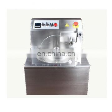 stainless steel mini chocolate moulding machine for chocolate shop