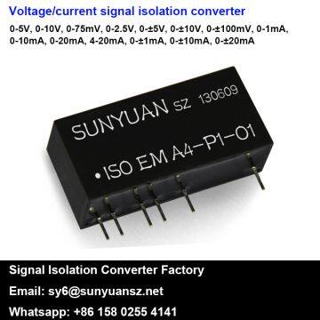 Electromagnetic DC Voltage or Current Signal Isolation Amplifier