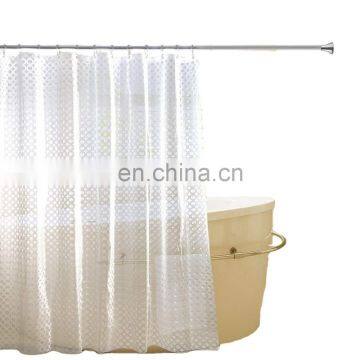 Waterproof Mildewproof 3D PEVA Plastic Bath Shower Curtain