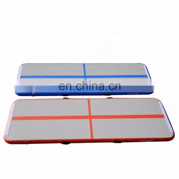 Cheap Outdoor PVC Air Floor Yoga Fitness Gymnastics Mat Inflatable Tumble Track For Sale