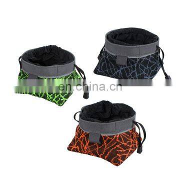 New Design Custom Foldable Pet Feed Bowl Collapsible Travel Dog Bowl