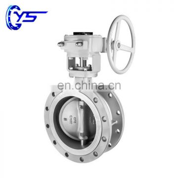 Stainless Steel Metal-to-metal Manual Butterfly Valve For Water