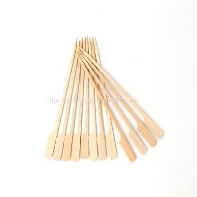 Disposable skewer paddle style 18cm high teppo-gushi bamboo skewers satay stick