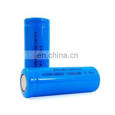 Highly Demand 3.7v 1500mah icr 18500 Li-ion Rechargeable Battery for for Solar Premium Spotlight Outdoor Lighting Pathway Light