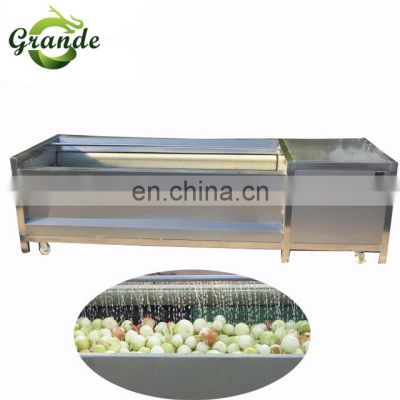 Automatic Stainless Steel Electric Onion Skin Peeler Machine