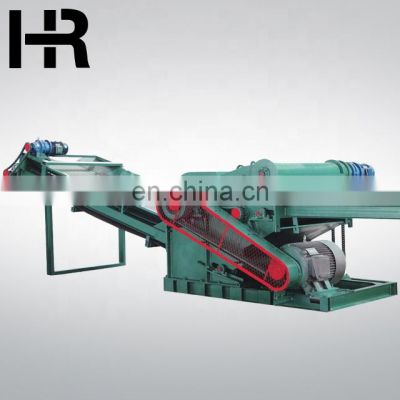 Branch and log crusher/china waste wood board pallet wood template crusher