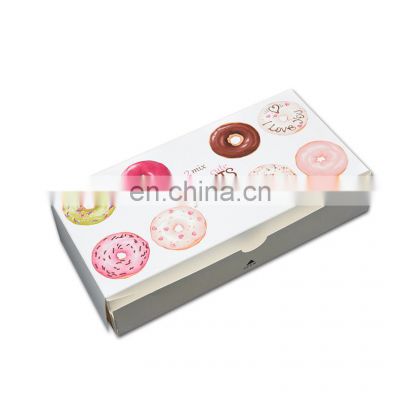 Custom printing bakery donuts cupcake take away paper box