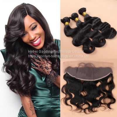 Wholesaler of Lace Frontal Human Hair Lace Closure with Wholesale Price