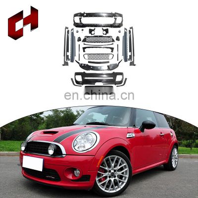 CH Hot Sales Refitting Parts Hood Fender Auto Parts Side Skirt Rear Spoiler Wing Body Kit For Bmw Mini R55-R59 To R56 Jcw
