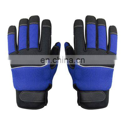 Construction Industrial Safety Gloves Men Women Heavy Duty PVC Rubber Working Gloves Impact Mechanic Work Gloves